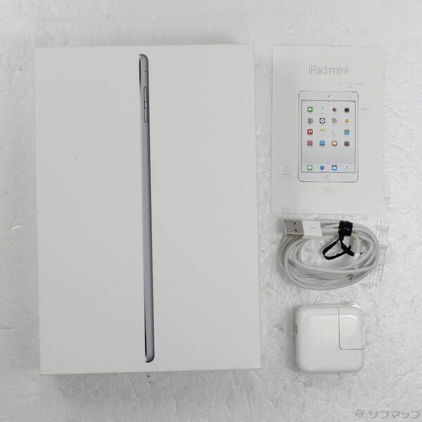 〔中古品〕 iPad mini 4 128GB スペースグレイ MK9N2J／A Wi-Fi【276】