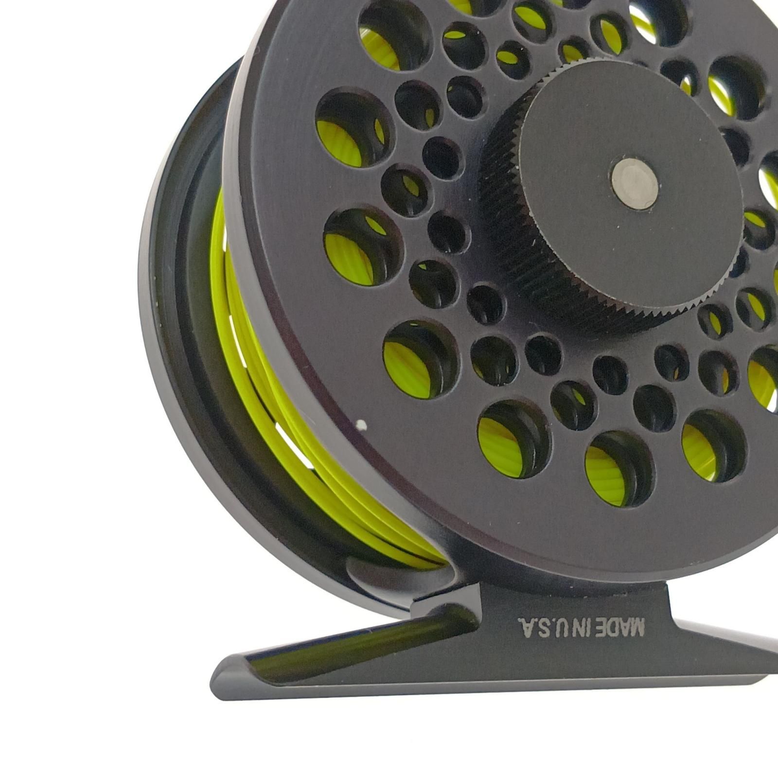 GALVAN OB-3 フライリール グリーン　ライン付き GALVAN OB-3 フライリール グリーン ライン付き おり釣具 PEライン付