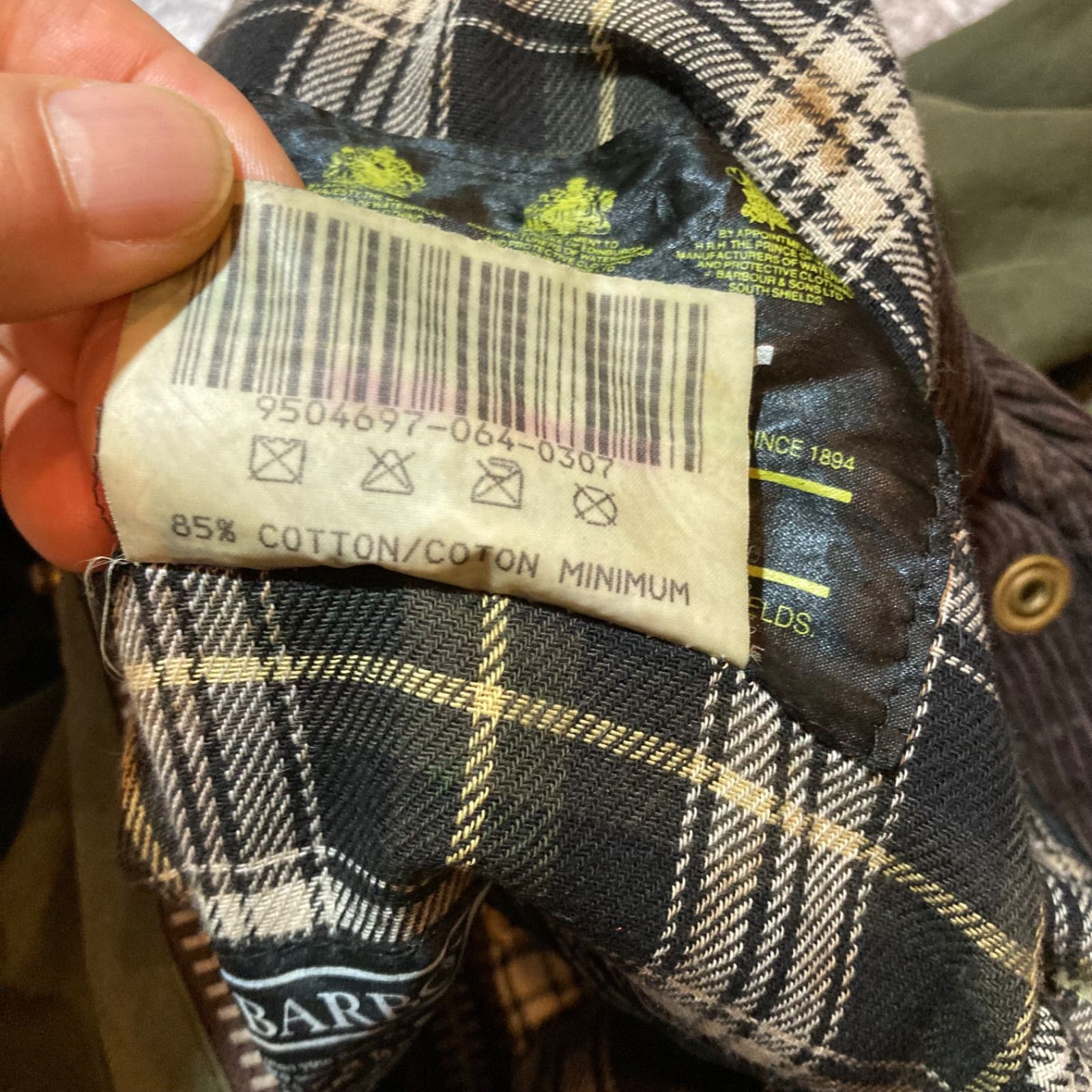 90s BARBOUR BEDALE made in UK 42/ 90年代製 バブアー ビデイル