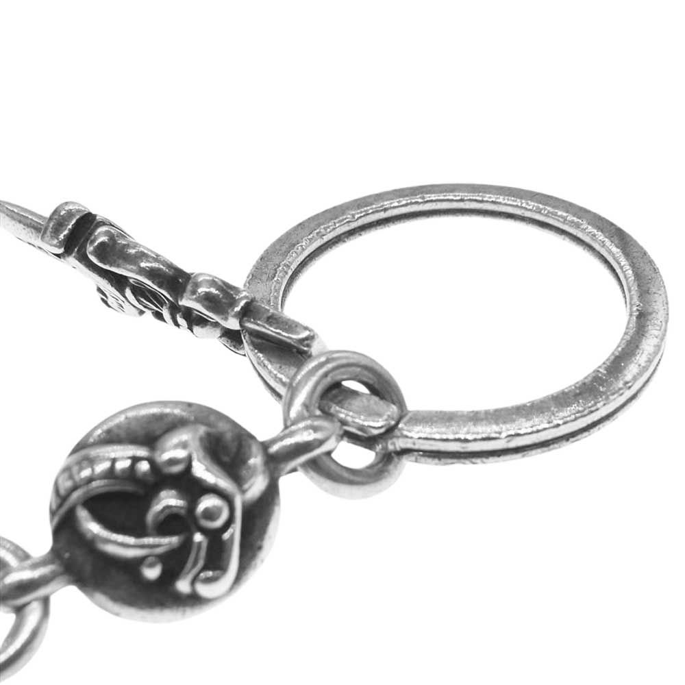 CHROME HEARTS クロムハーツ（原本無） CELTIC ROLLER BALL KEY RING ケルティック ローラー キーリング  キーチェーン シルバー系【中古】