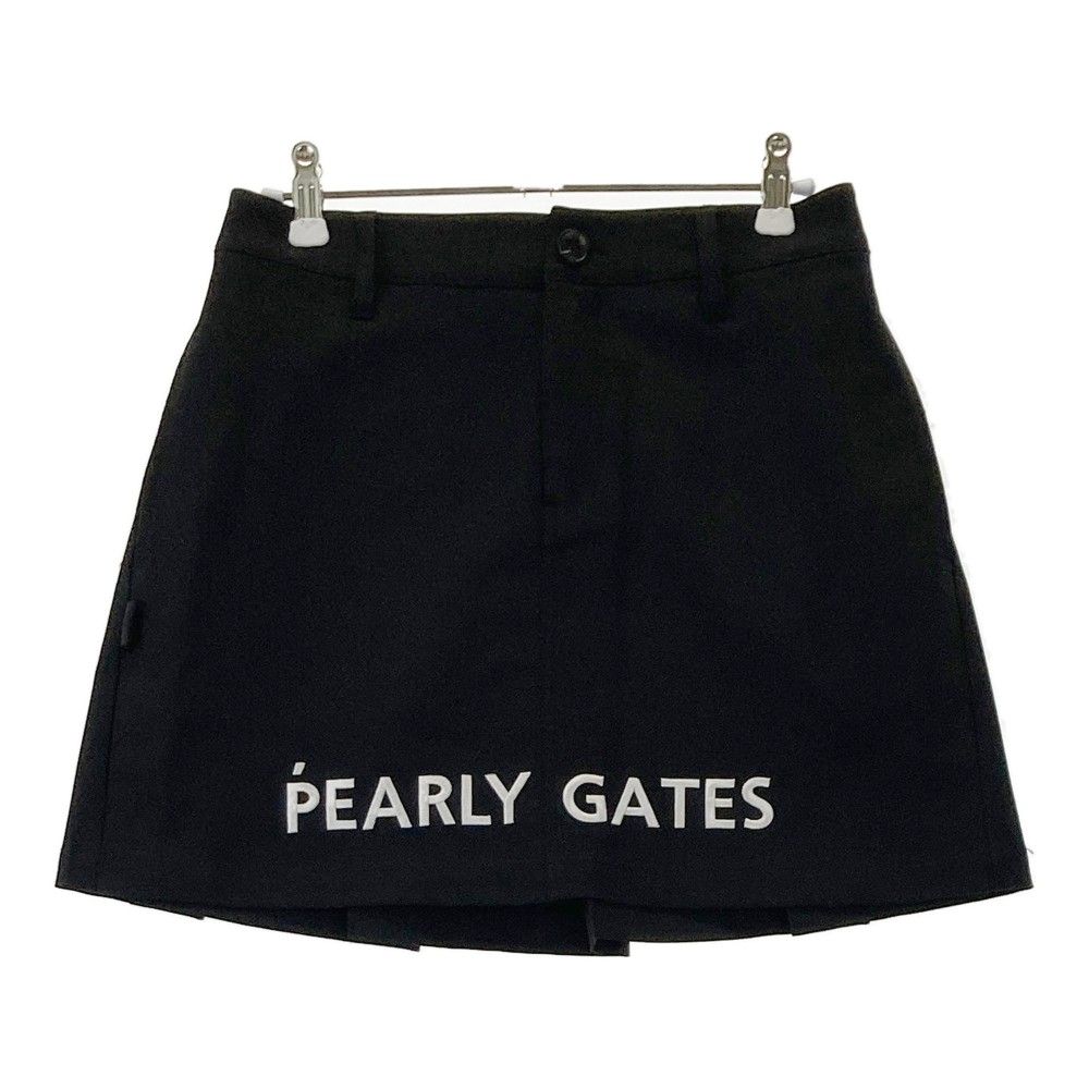 サイズ：00 PEARLY GATES パーリーゲイツ 055-9234010 スカート  ブラック系 [240101442208] ゴルフウェア レディース ストスト サイズ：00 PEARLY GATES パーリーゲイツ 055-9234010 スカート