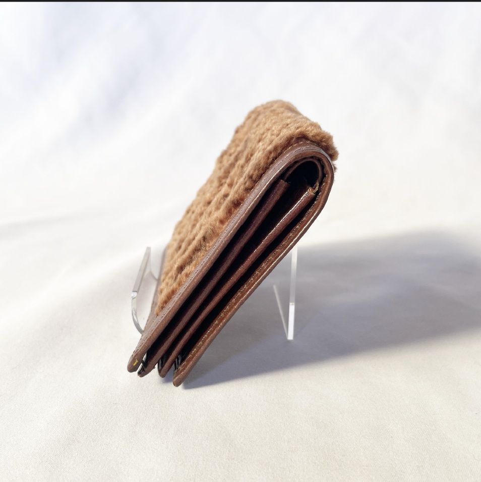 ✱GODFRED＆ASSOCIATES（ゴッドフレッド アンド アソシエイツ）✱カードケース（ブラウン）※フェイクファー【メンズ】