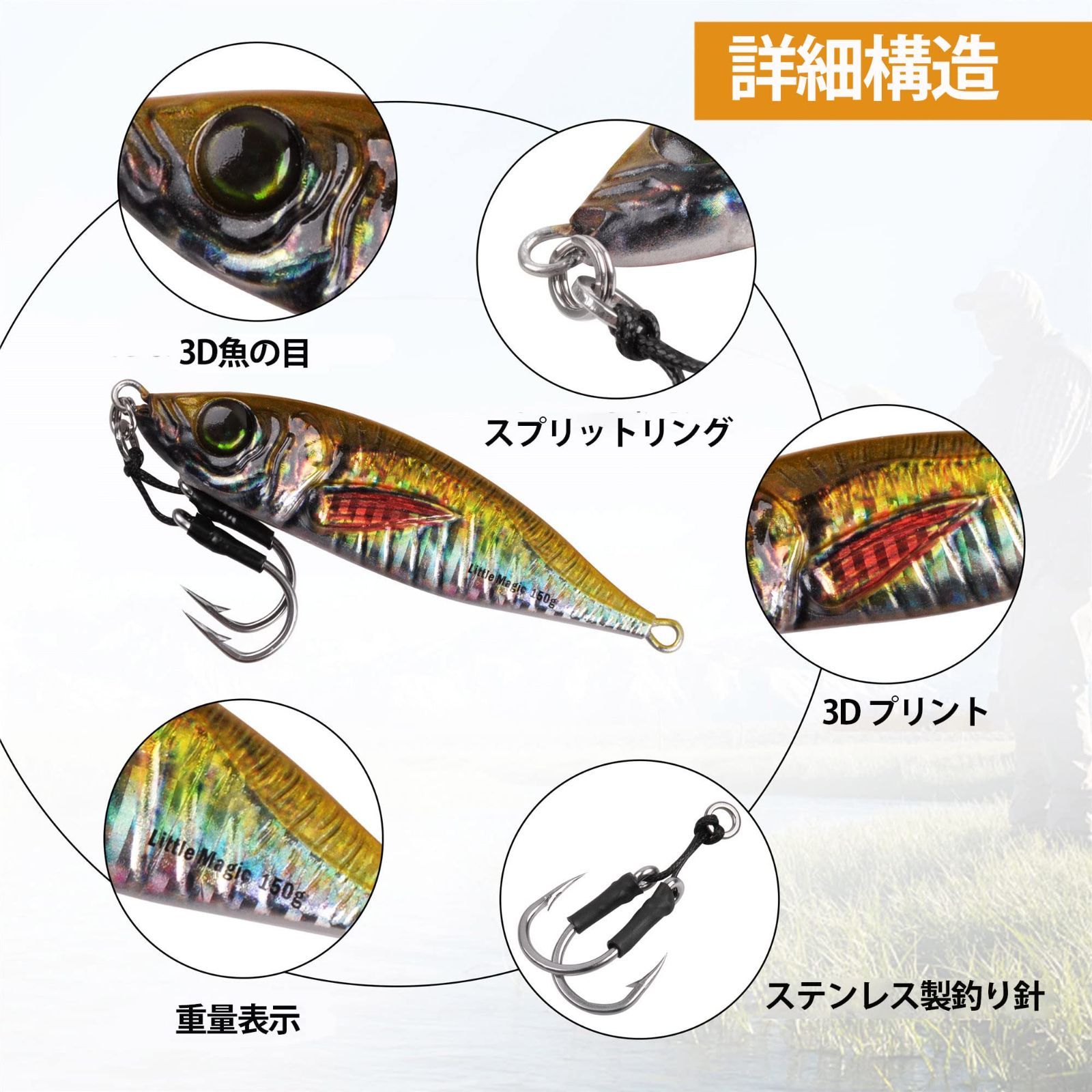 海釣り⑧　ルアー　ジグ スーパーライトジギング【魚種別オススメアクション】ジャック