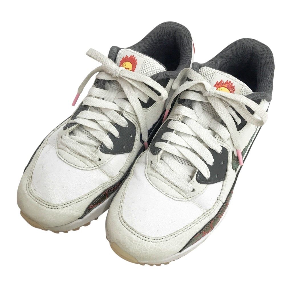 NIKE GOLF ナイキゴルフ FB5038-160 AIR MAX 90 G NRG スパイクレス ゴルフシューズ  ホワイト系 24.5 [240101489266] ゴルフウェア レディース ストスト