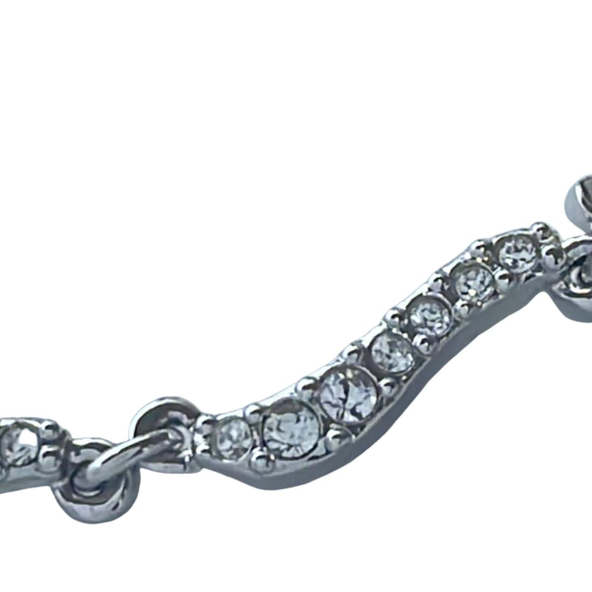 SWAROVSKI スワロフスキー ブレスレット - シルバー×クリア