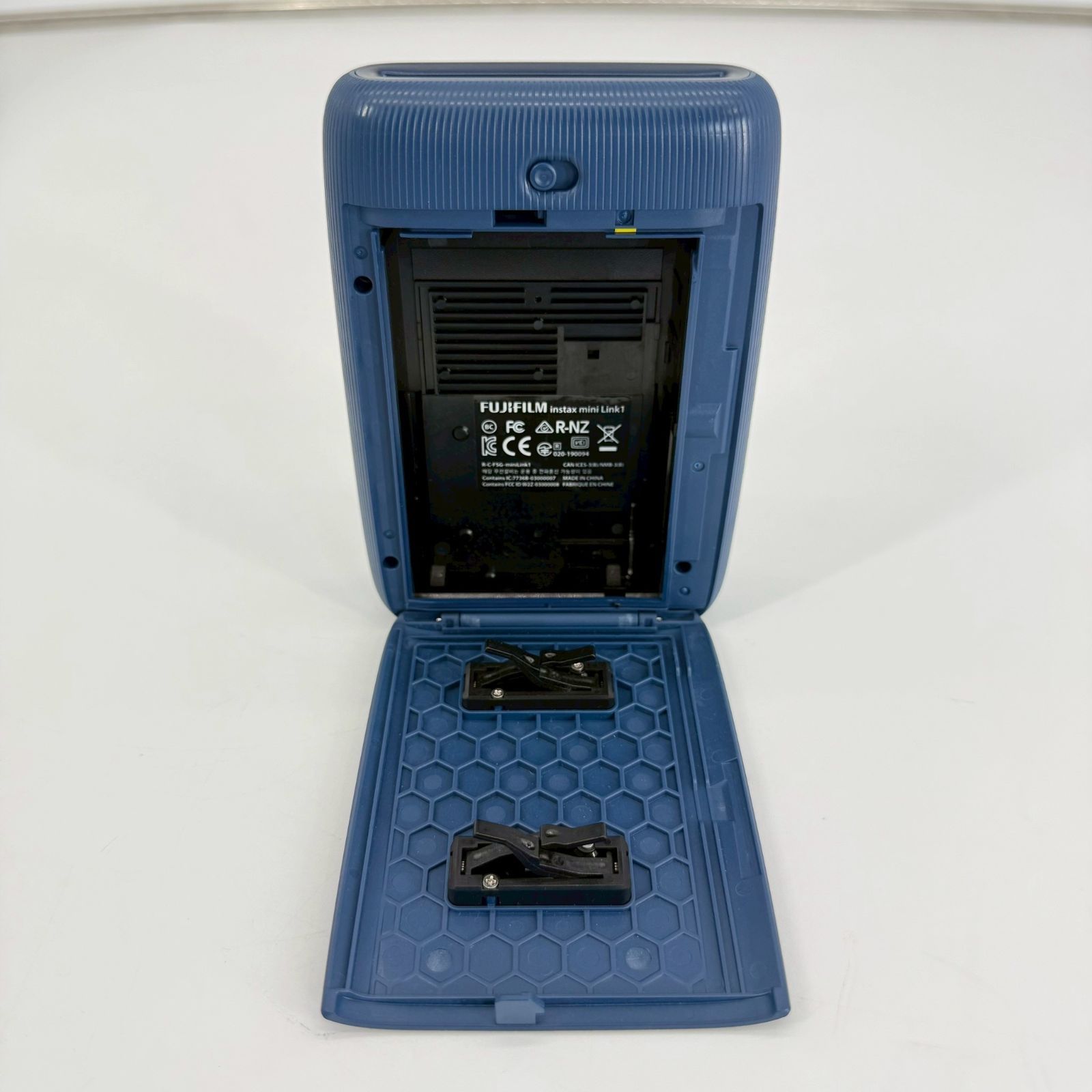 100%品質保証！ FUJIFILM instax mini Link ダークデニム 本体 ネイビー ブルー チェキ プリンター フィルム 印刷 富士フイルム モバイル