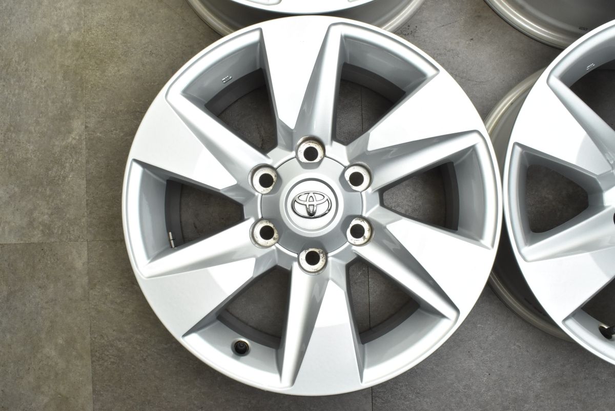 美品】トヨタ 150 ランドクルーザー プラド 後期 純正 17in 7.5J+25 