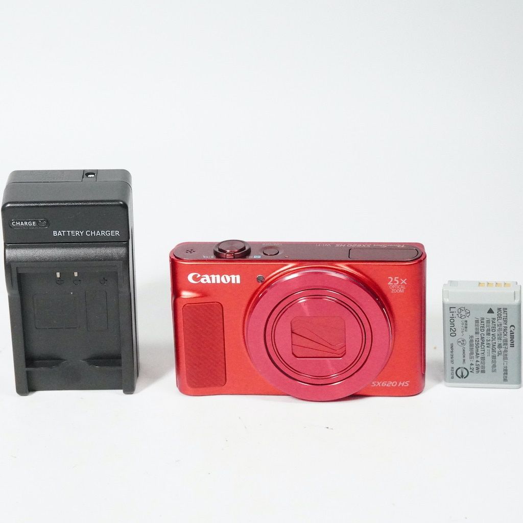Canon キャノン PowerShot SX620 HS レッド 返金保証 |2335