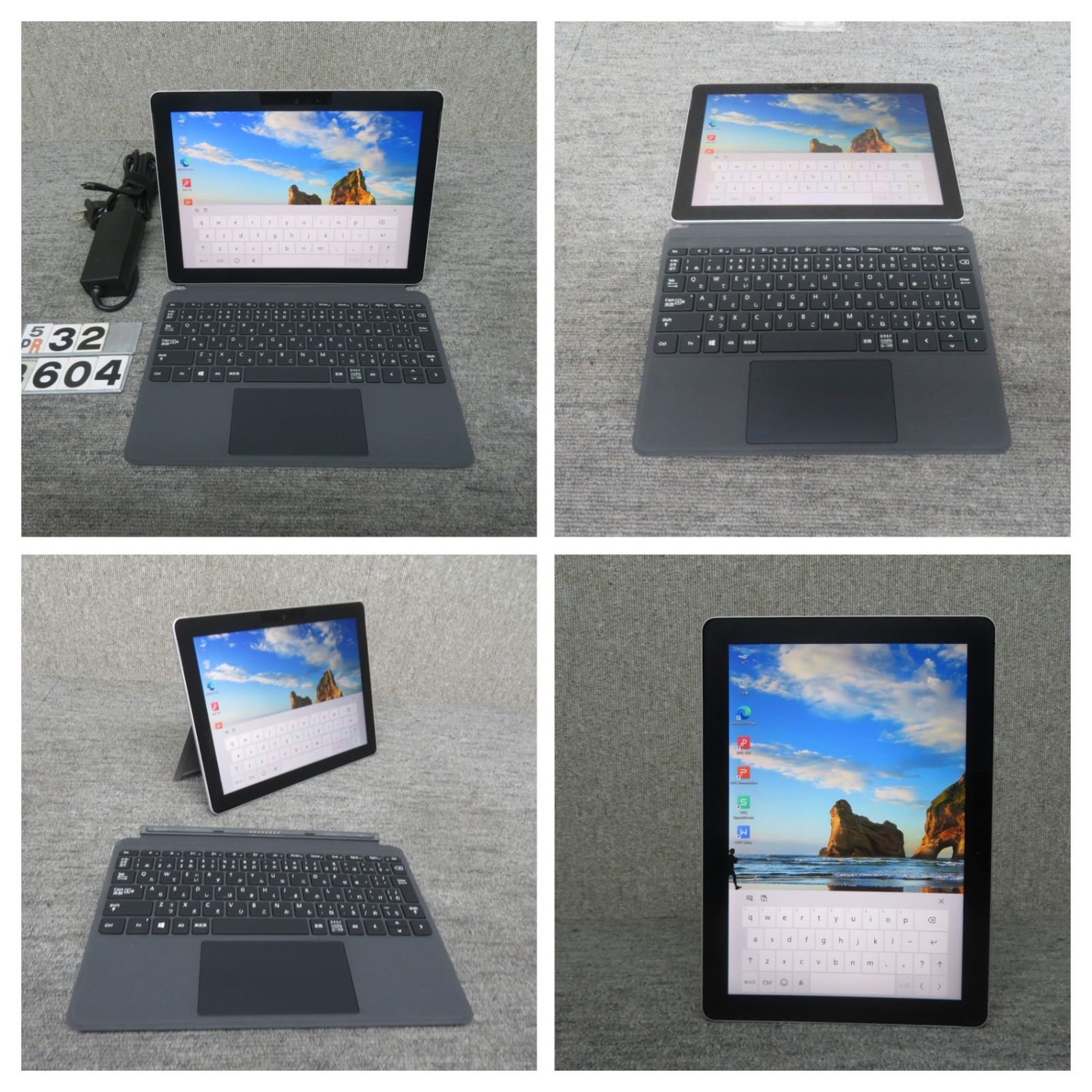 2in1タッチパネル】◇ Microsoft Surface Go 1824 / 10型 / Pentium