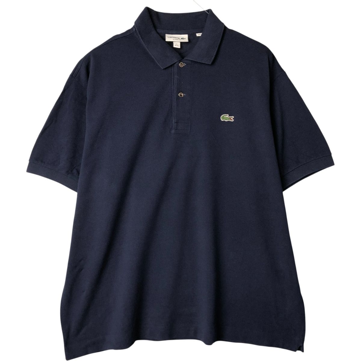 LACOSTE ストライプポロシャツ 日本製 Lacoste 日本規格・製造 ストライプ ポロシャツ