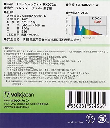 ボルクスジャパン グラッシーレディオ RX072e フレッシュ - メルカリ