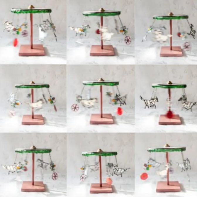 ステンドグラス　メリーゴーランド 691832e8acdc4718b9c8b4587ec23d