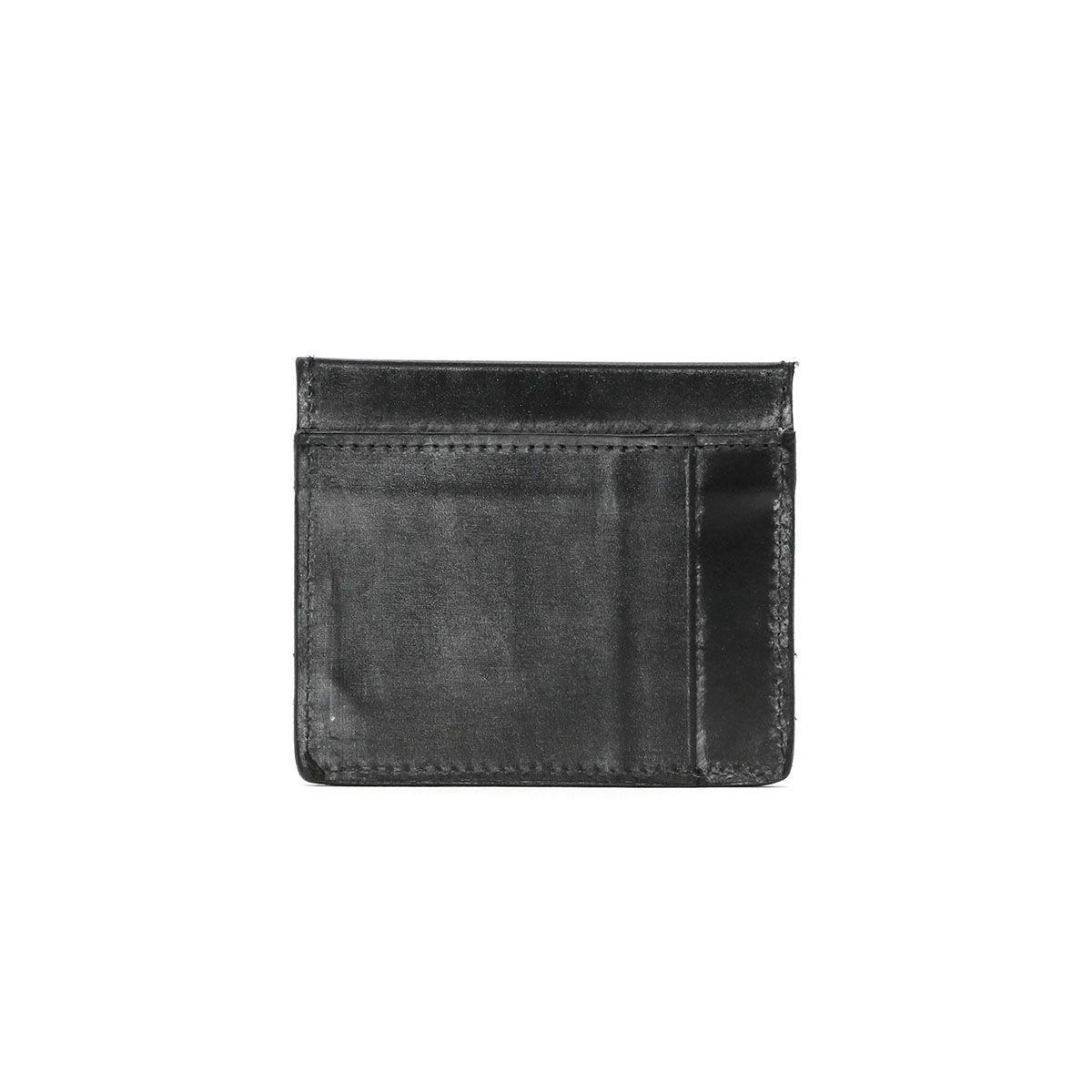 3カ月保証 グレンロイヤル カードケース GLENROYAL 財布 ブライドルレザー CARD CASE WITH NOTE 本革 薄型 財布 スリム メンズ 03-5935 NEWBLACK(ブラック)