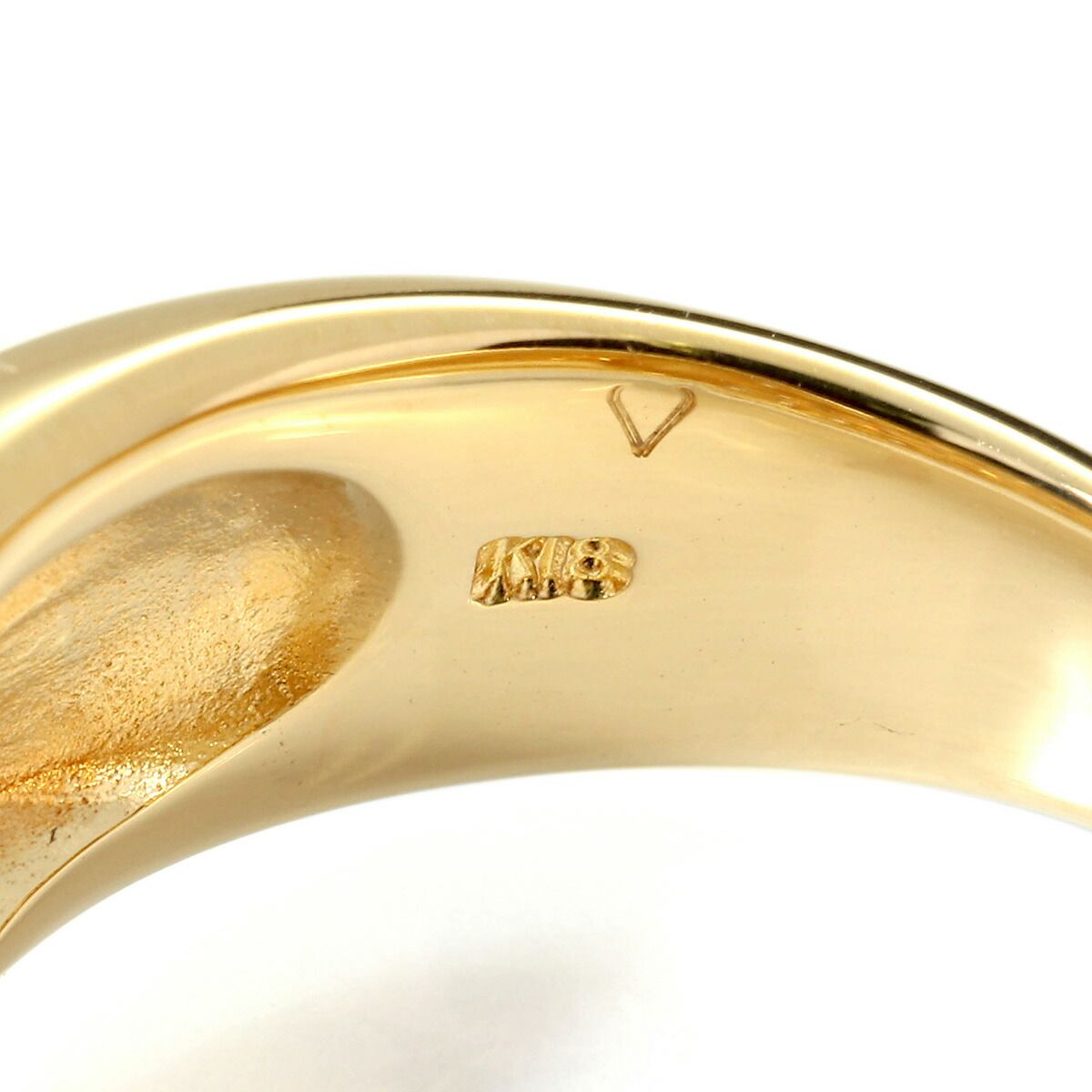 パヴェリング 指輪 ダイヤモンド 1.00ct K18 13号 中古 プレラブド 