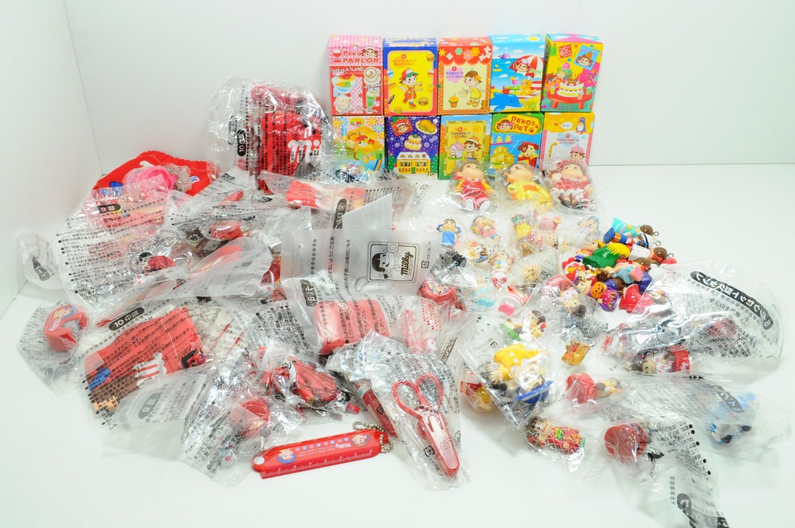 【まとめ売り】　FUJIYA 不二家　ミルキー　ぺこちゃん　グッズ  未使用　未開封　多数あり