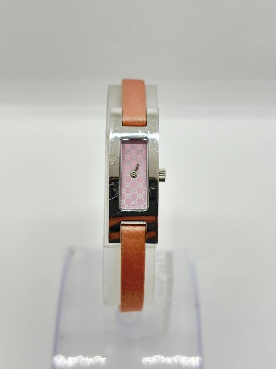 良品】GUCCI グッチ 3900L レディース ピンク文字盤 クォーツ