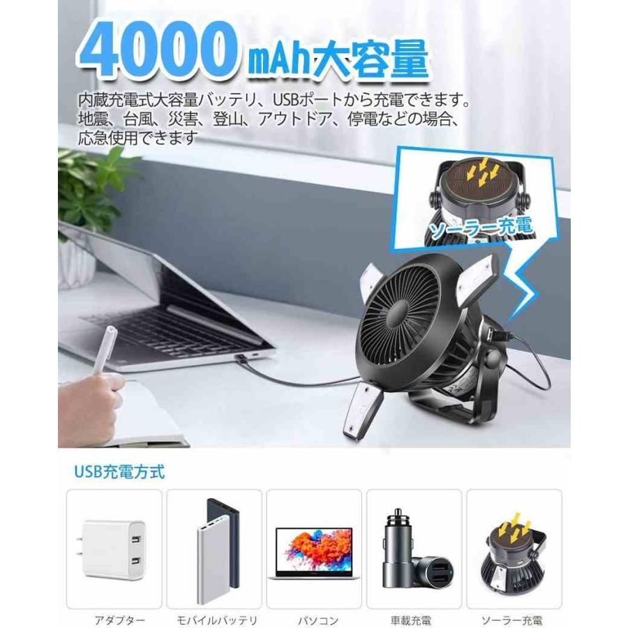 キャンプファン ソーラー充電