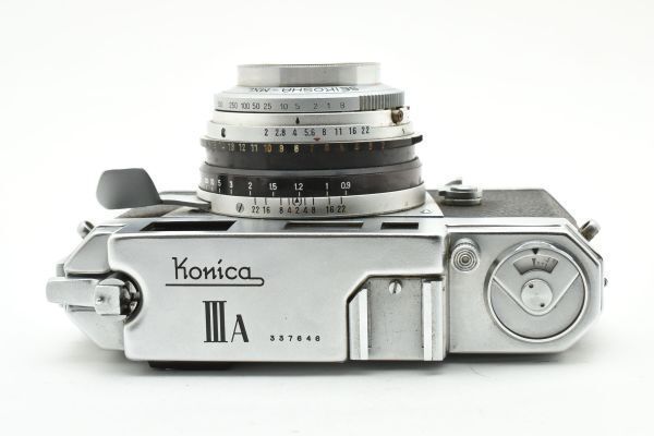 才能 ジャンク Konica IIIA コニカ フィルムカメラ Hexanon 1 2 f 48mm 4757_12_80