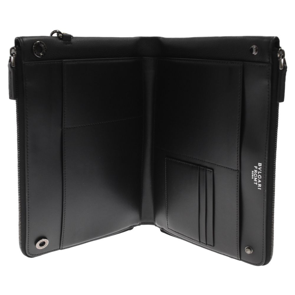 BVLGARI (ブルガリ) ×fragment design Leather Clutch Bag