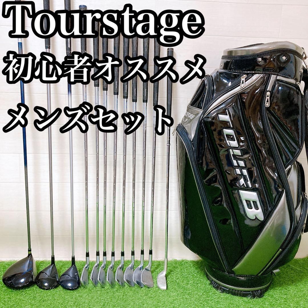 6 初心者オススメ ゴルフクラブ メンズセット キャディバッグ付き