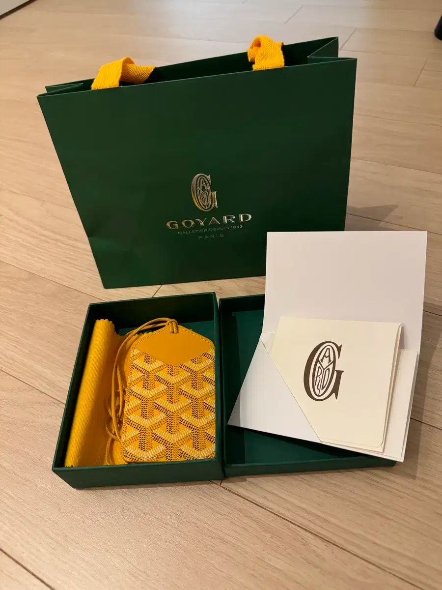 【雷市場（ポンジャン）商品韓国直送】 Masion Goyard(ゴヤール) ネームタグ バッグチャーム 出品