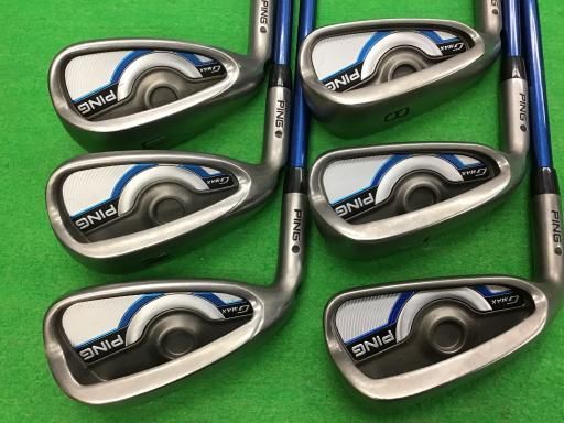 中古】 ピン G MAX 7S レフティ アイアンセット IR CFS J50