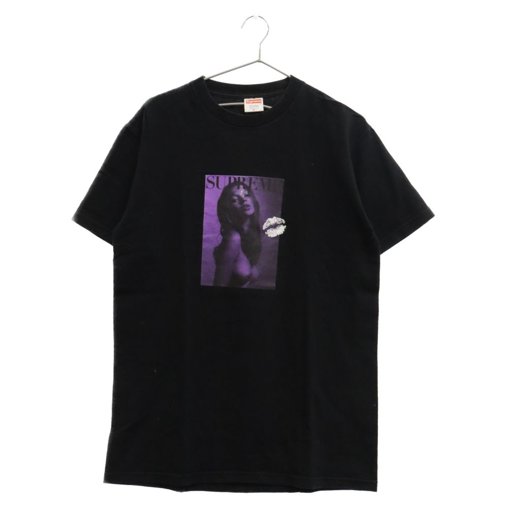 SUPREME (シュプリーム) 12SS Kate Moss Tee ケイトモス フォトプリント 半袖Tシャツ ネイビー