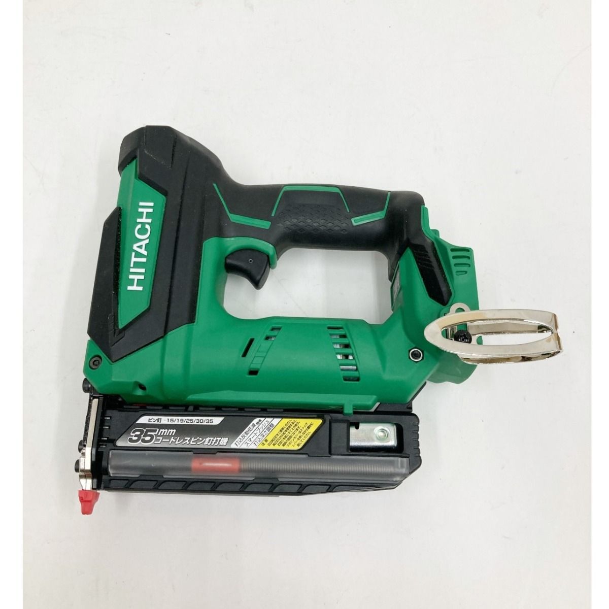 〇〇HITACHI 日立 コードレスピン 釘打機 NP14DSAL グリーン 〇〇HITACHI 日立 コードレスピン 釘打機 NP14DSAL グリーン