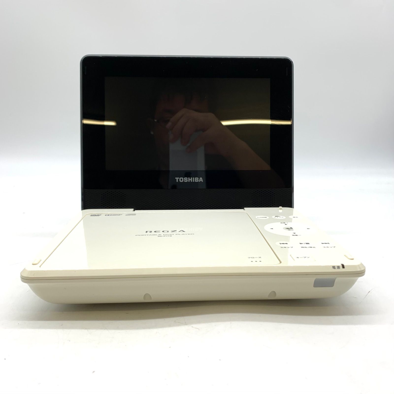 通電確認済み】TOSHIBA DVDプレーヤー SD-P77S W 節約 2025年最新】sd
