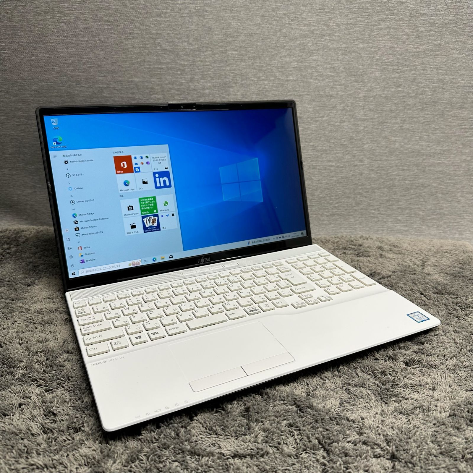 1ヶ月保証】FUJITSU LIFEBOOK i7-8565U メモリ8GB SSD500GB
