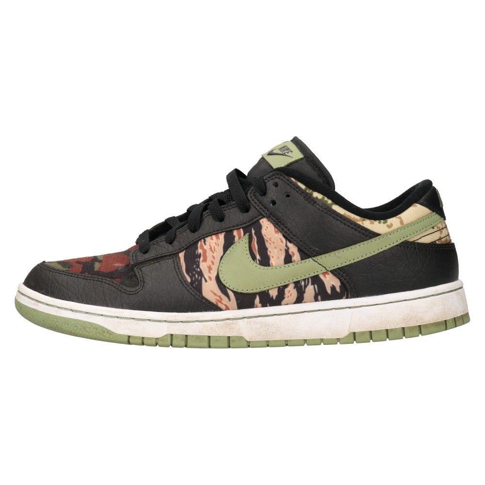 NIKE (ナイキ) DUNK LOW SE BLACK MULTI CAMO ダンク ロー ブラック