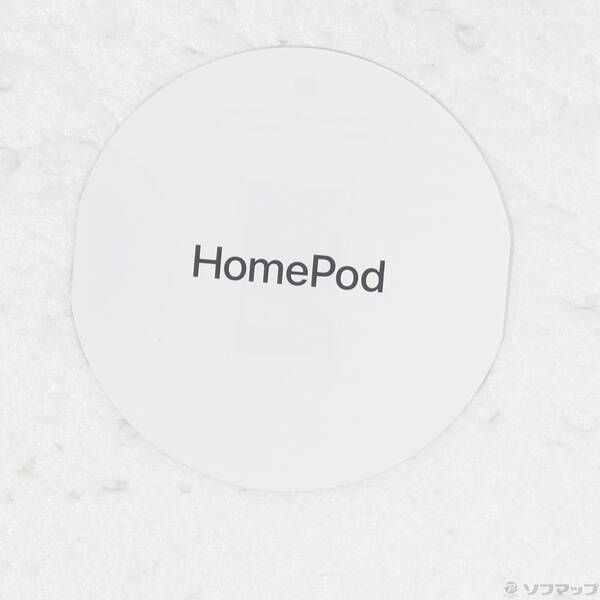 【中古品】 HomePod (第1世代) スペースグレイ MQHW2J/A 中古品〕 HomePod 第1世代 MQHW2J／A スペースグレイ【344