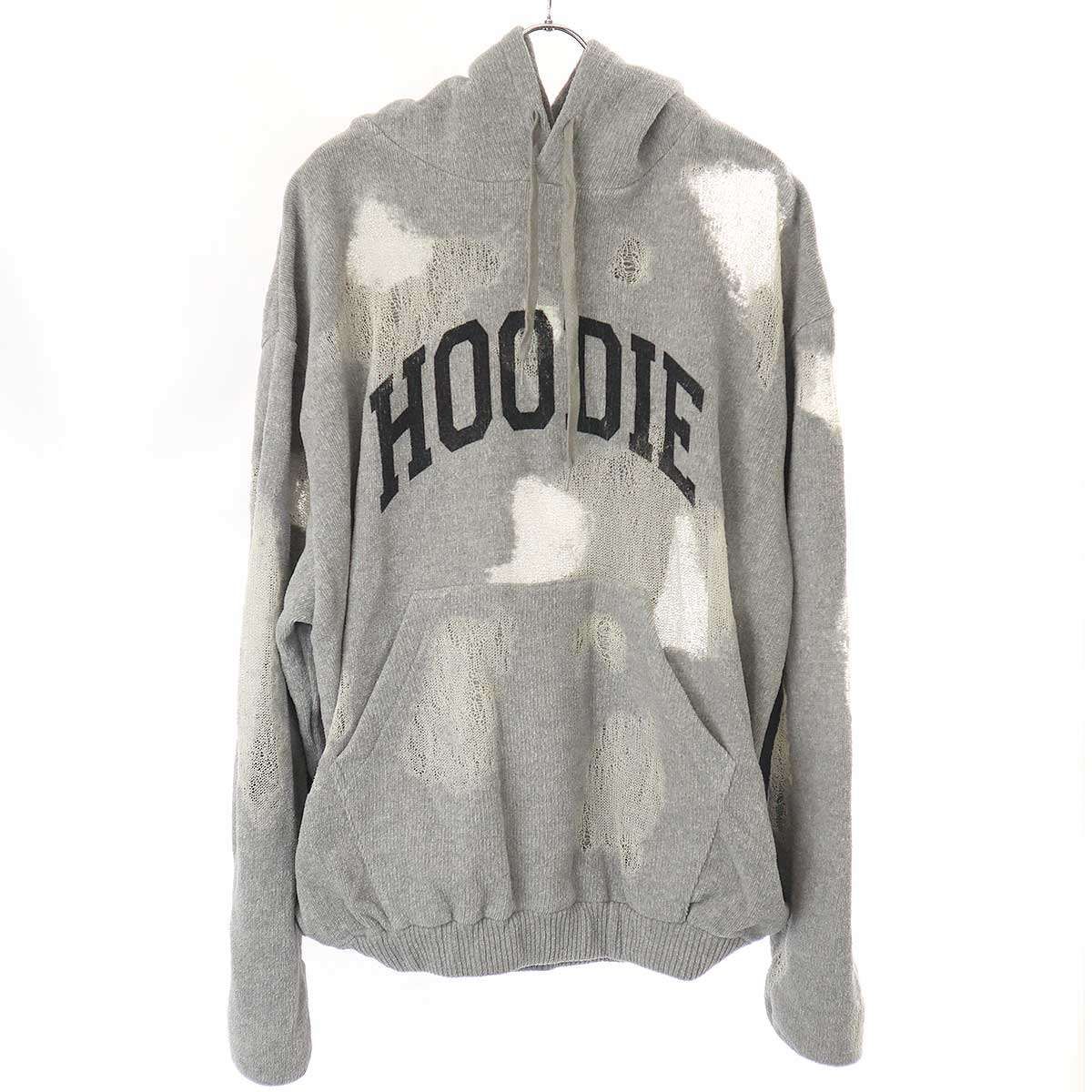 doublet ダブレット 23SS RIPPED OFF KNIT HOODIE プルオーバー doublet ダブレット 23SS RIPPED OFF KNIT HOODIE プルオーバー
