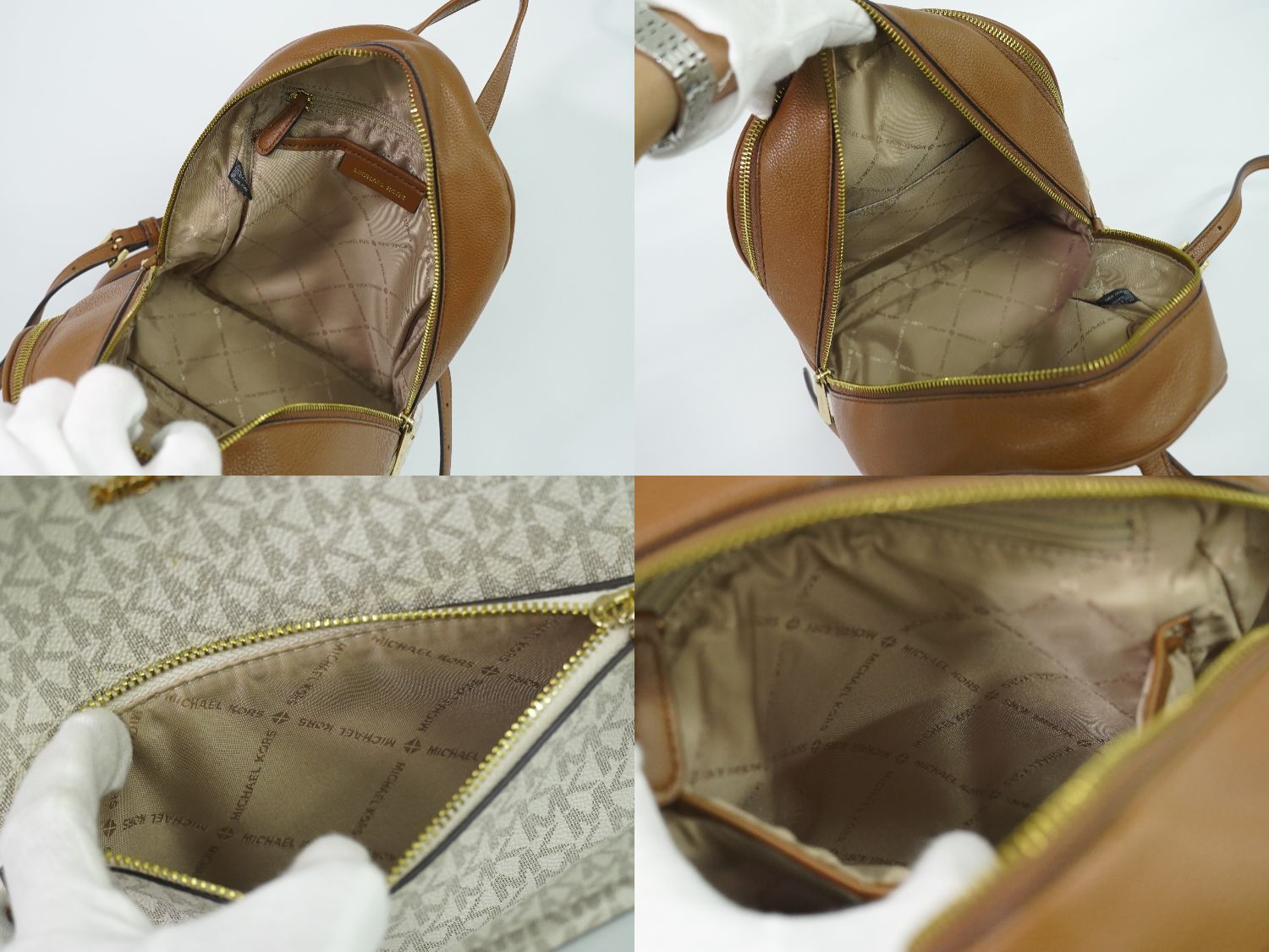 本物 マイケルコース MICHAEL KORS MKシグネチャー リュック