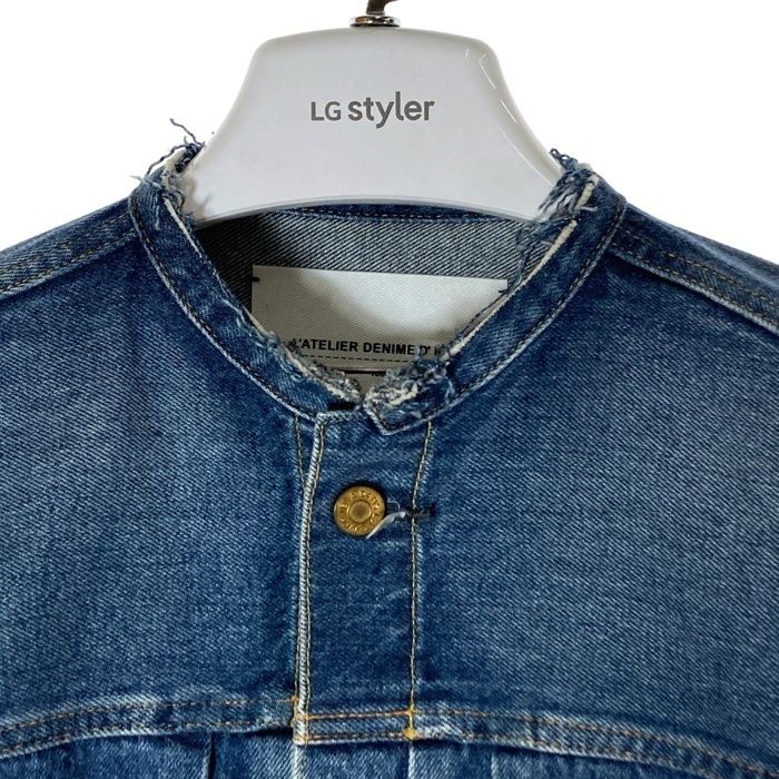 ☆IENA イエナ L'ATELIER DENIM ノーカラーデニムジャケット