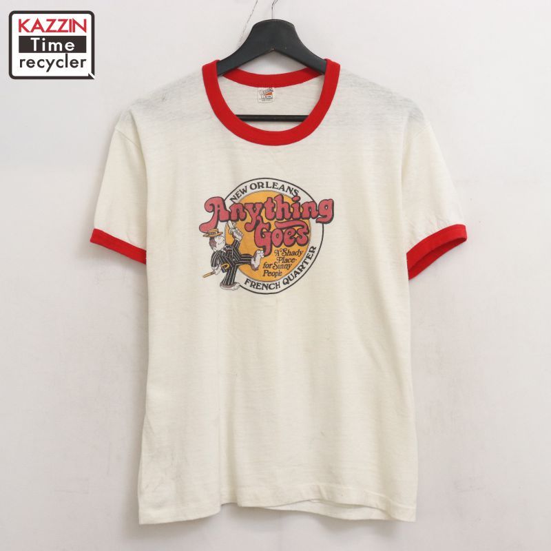 70s80s Hanes ヘインズ イベントリンガーtシャツ USA製 XL 楽天市場】リンガー（ブランドヘインズ）（Tシャツ・カットソー