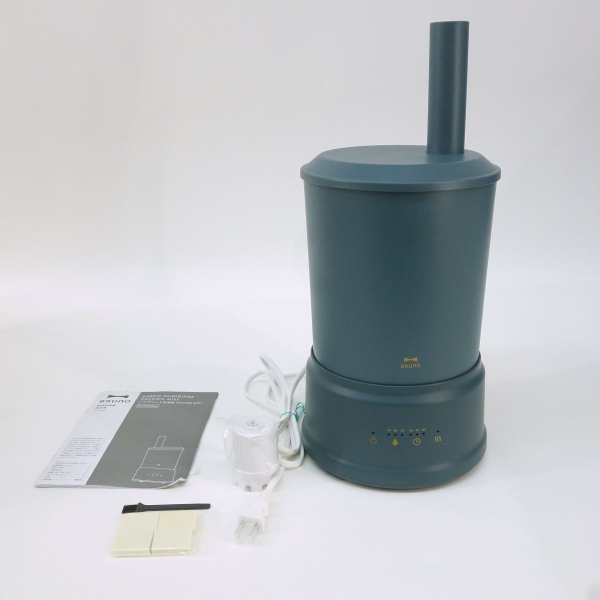 BRUNO/ブルーノ ハイブリッド加湿器 コラムミスト BOE086-BGY ブルーグレー ※中古 - メルカリ