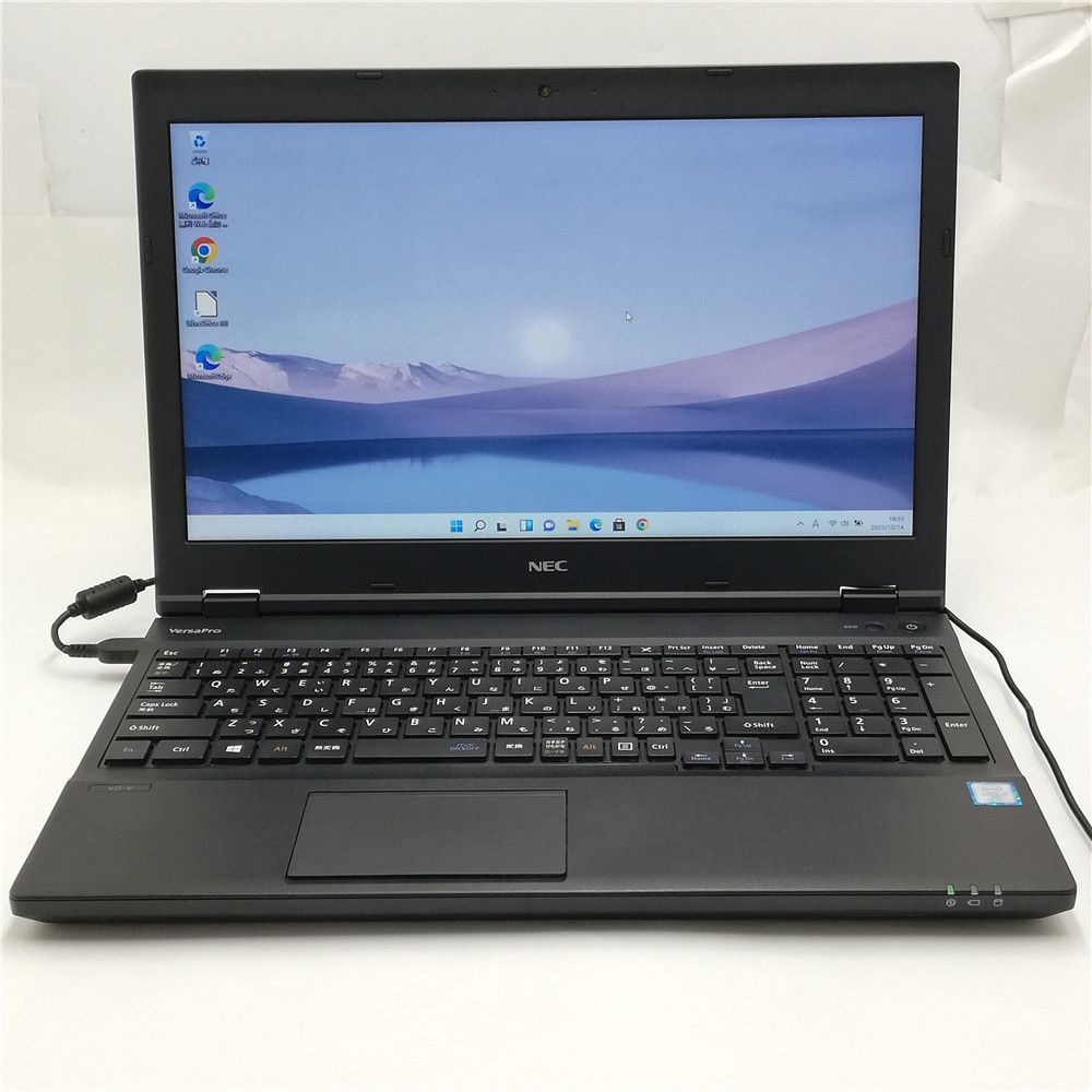 Wi-Fi有 NEC ノートパソコン VK28H D-V Core i7 16GB 高速SSD DVD 無線LAN Bluetooth カメラ Windows11 Office済 即使用可