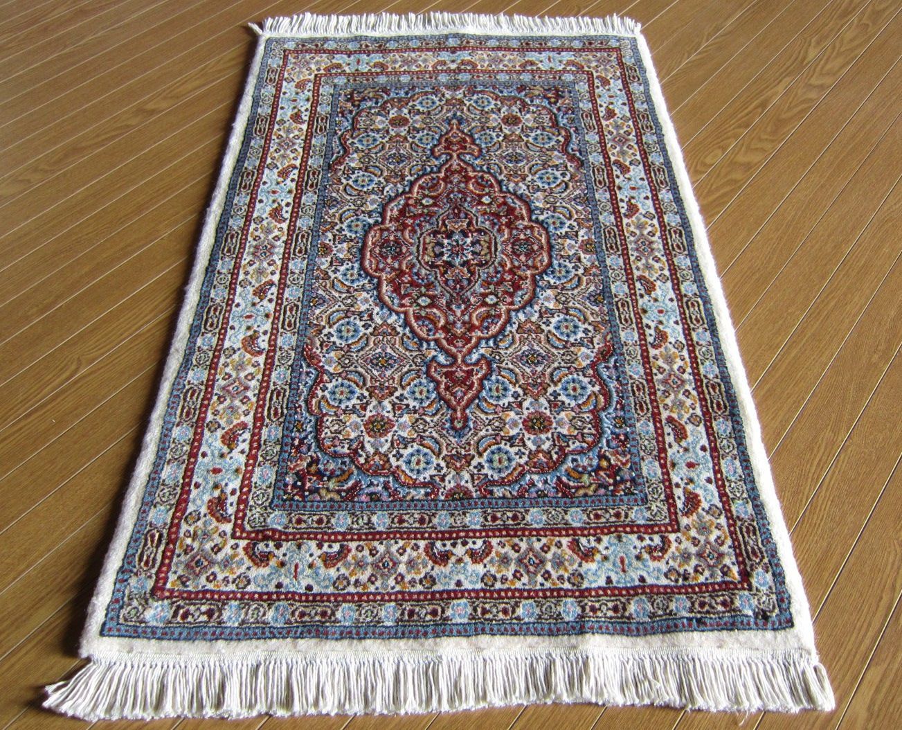90×60】イラン直輸入☆ムード産ペルシャ絨毯・カーペット・ラグ