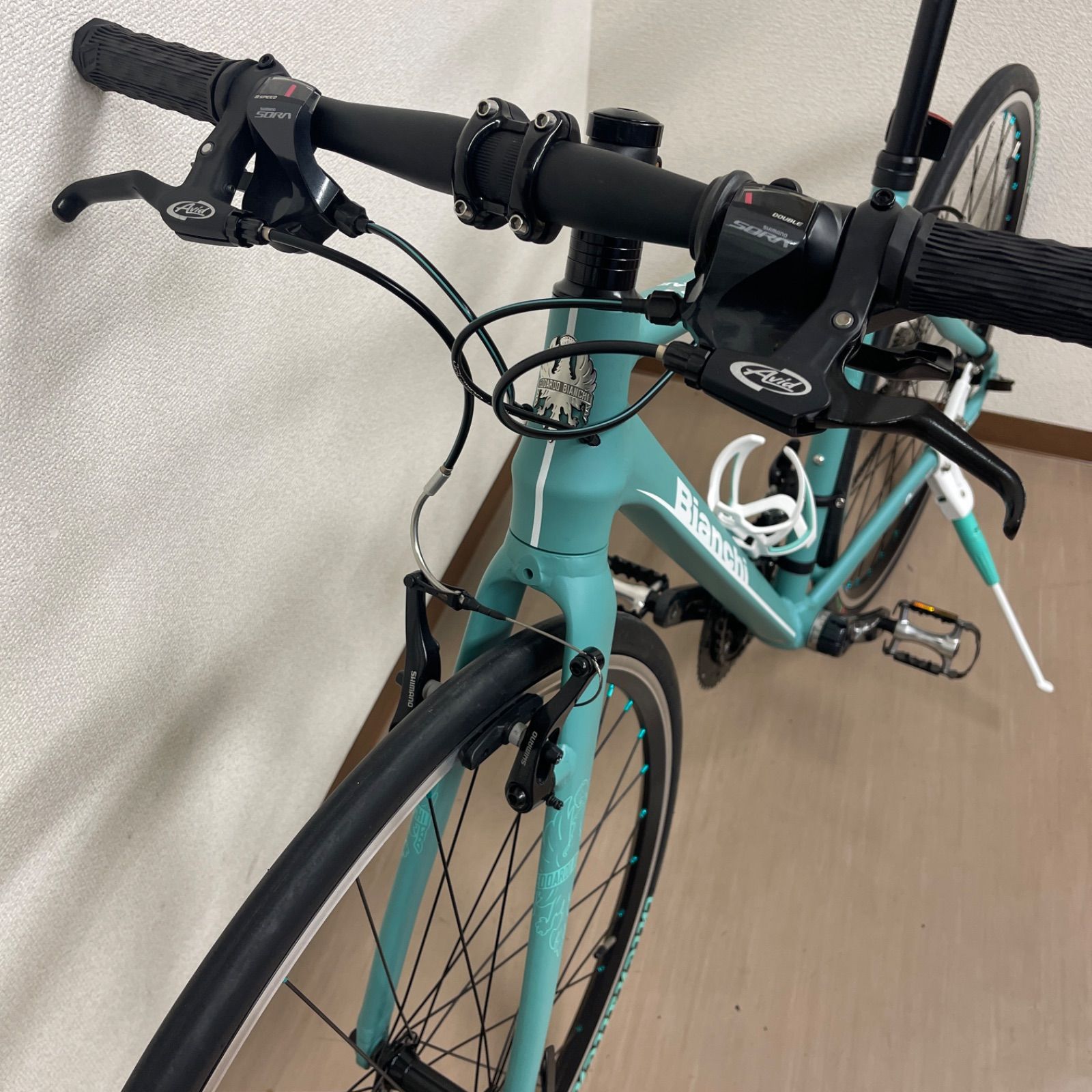 極美品 bianchi Roma2 ビアンキ ローマ2クロスバイク 都内限定販売