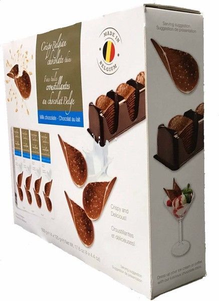 ベルギー産ミルクチョコ ライトな食感のチョコチップス