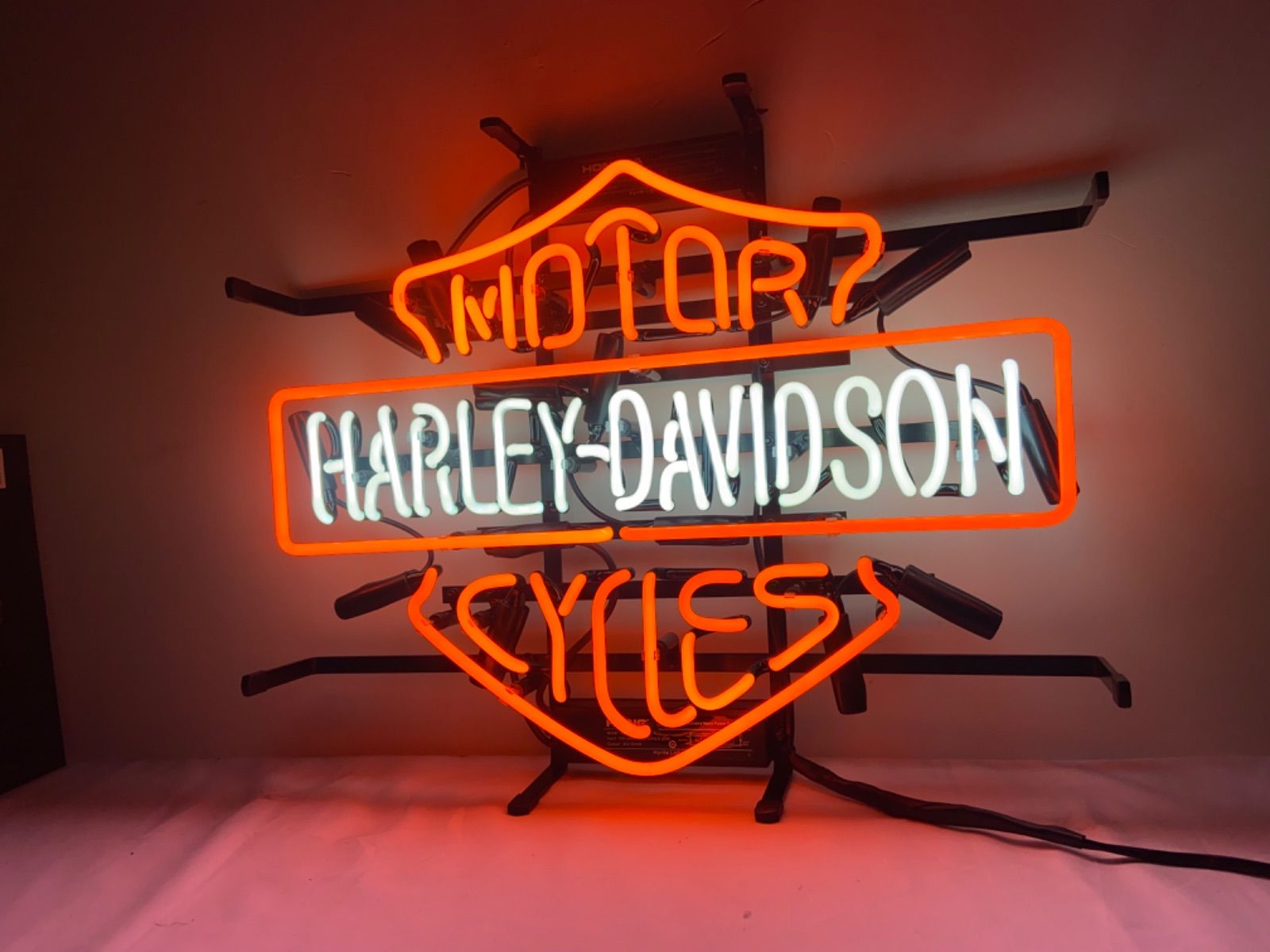 本物ネオン管 ハーレーダビットソン ネオンサイン Harley 本物ネオン管 ハーレーダビットソン ネオンサイン Harley