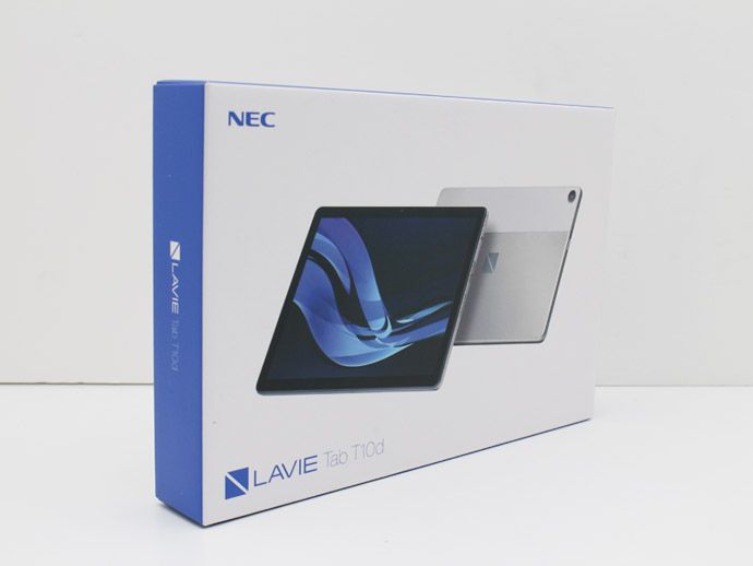 LAVIE Tab T10d 中古品〕 LAVIE Tab T10 T1055／EAS 64GB プラチナ