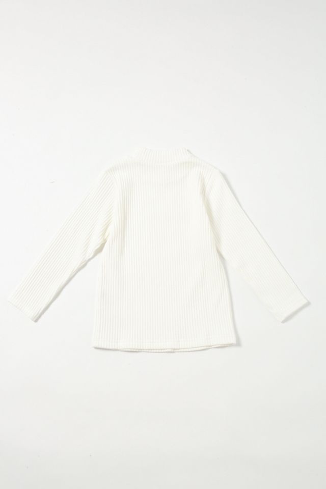 - Cream オトナ | Whipped （ホワイト） シンプルに差がつく裾変形Tシャツ OTONA -靴 新品子供服90 Tシャツ cream&frasl;プチハイリブプリーツT whip カットソー DHOLIC バック