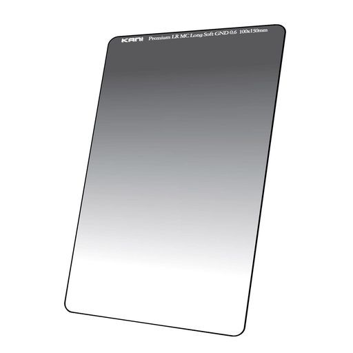 KANI100mm幅角型フィルターハーフNDフィルターPremiumLRMCLongSoftGND0.6100x150mm減光効果最大2絞り分色カブリ抑制低反射撥水撥油防汚ナノコーティング808981