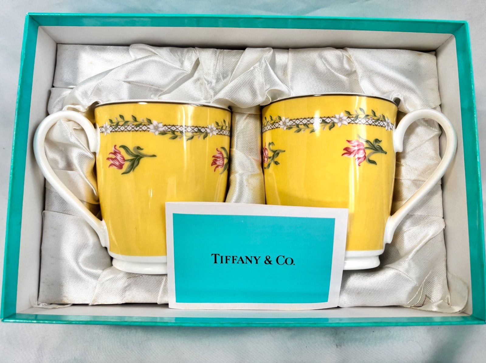 ティファニー マグカップ2点セット Tiffany & Co. マグカップ 2個