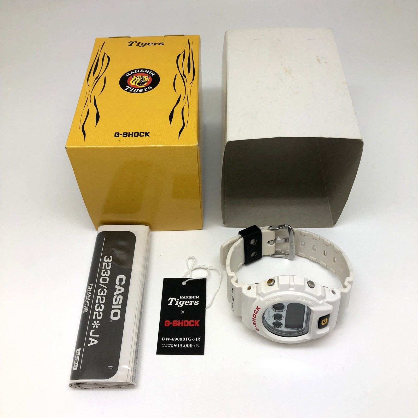 G-SHOCK 阪神タイガースモデル ホワイト 2025年最新】dw-6900 阪神の人気アイテム - メルカリ