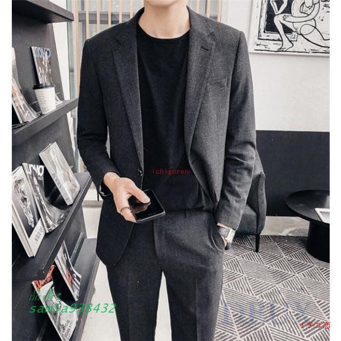 カジュアルスーツ テーラードジャケット メンズ セットアップ スーツ ジャケット メンズファッション am5a938432