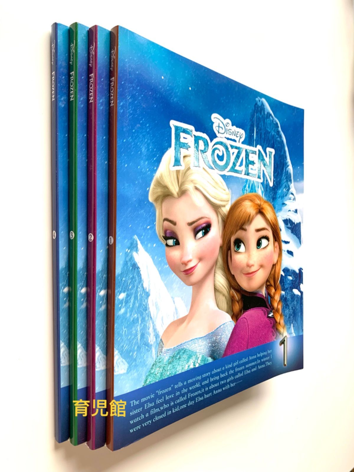 Frozen絵本4冊　アナと雪の女王　音源付動画付き　マイヤペン対応