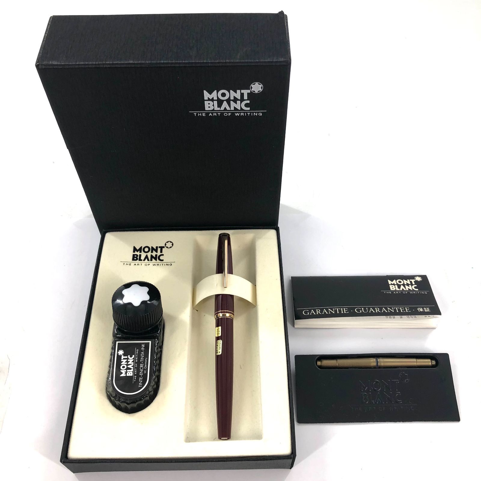 MONTBLANC モンブラン 万年筆 221 F 14K 585 現状品 MONTBLANC モンブラン 万年筆 221 F 14K 585 現状品 - メルカリ
